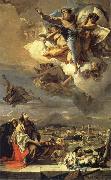 Giambattista Tiepolo Hl. Thekla erlost Este of the plague china oil painting reproduction